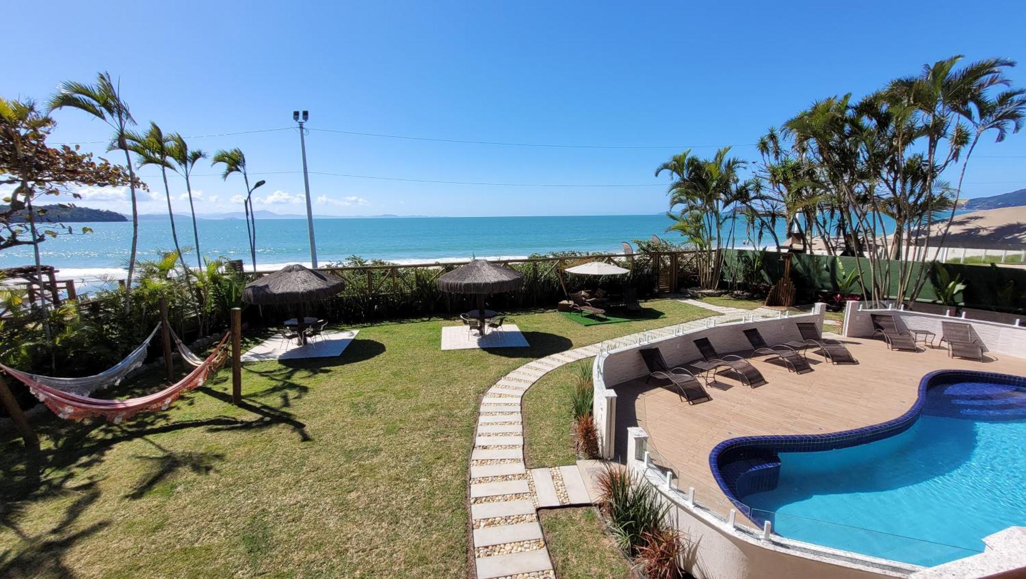Apart Hotel Beira Do Mar ฟลอเรียนอโปลิส ภายนอก รูปภาพ