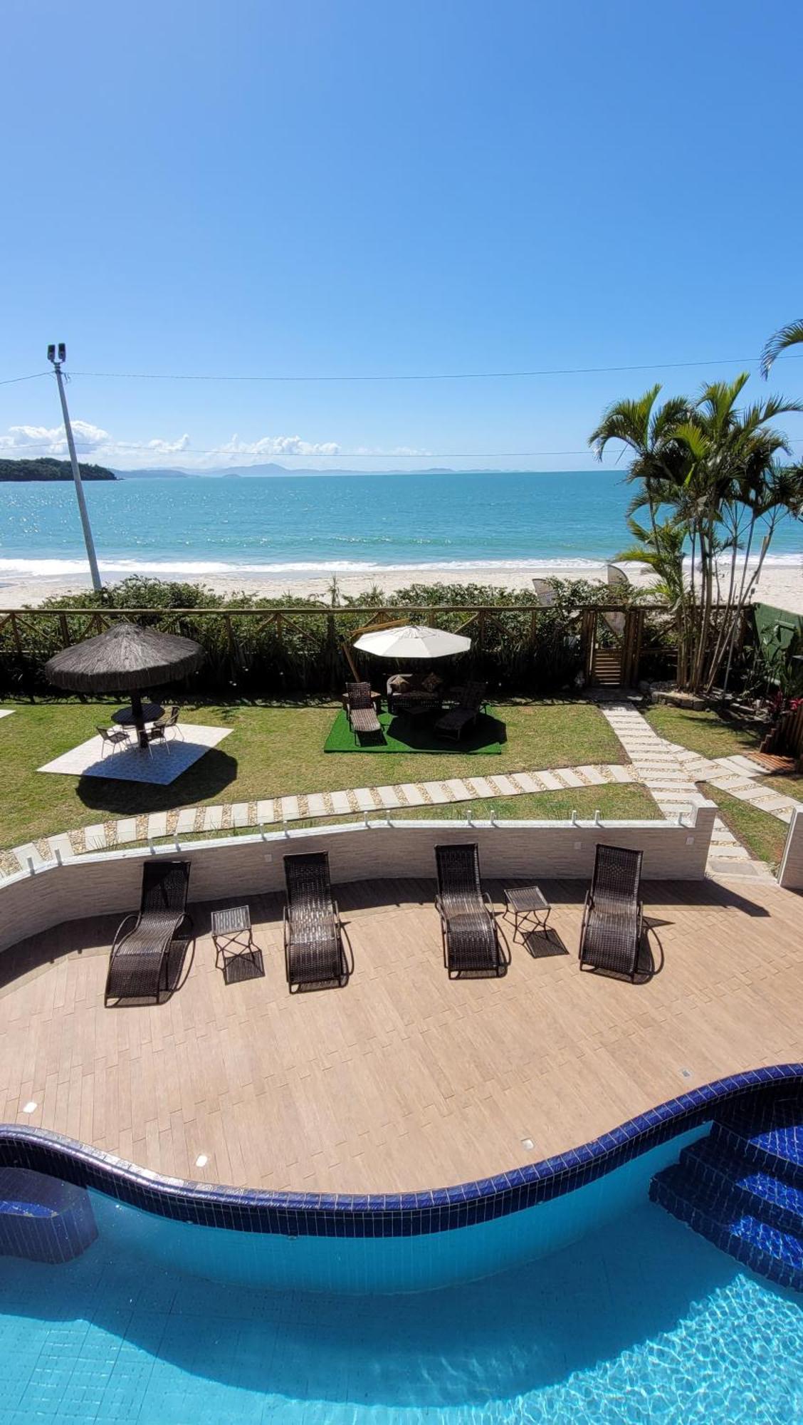 Apart Hotel Beira Do Mar ฟลอเรียนอโปลิส ภายนอก รูปภาพ