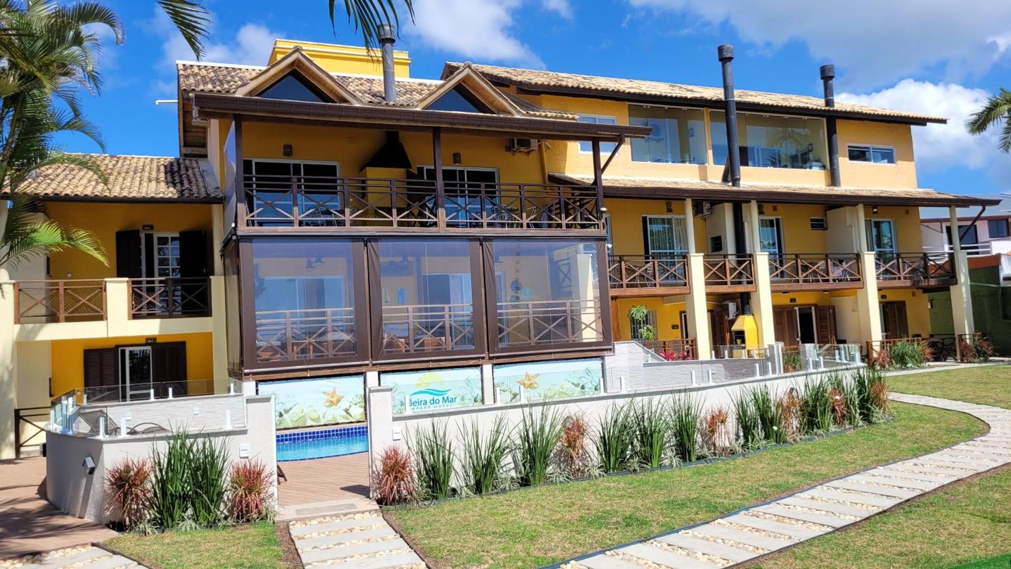Apart Hotel Beira Do Mar ฟลอเรียนอโปลิส ภายนอก รูปภาพ